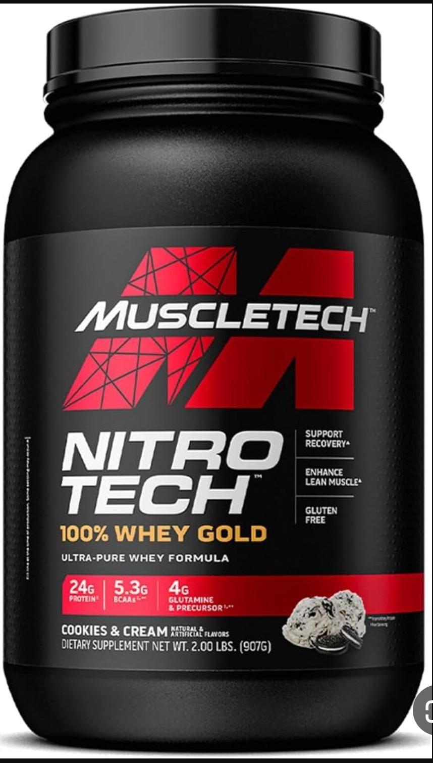 MuscleTech NitroTech 100% Whey Gold