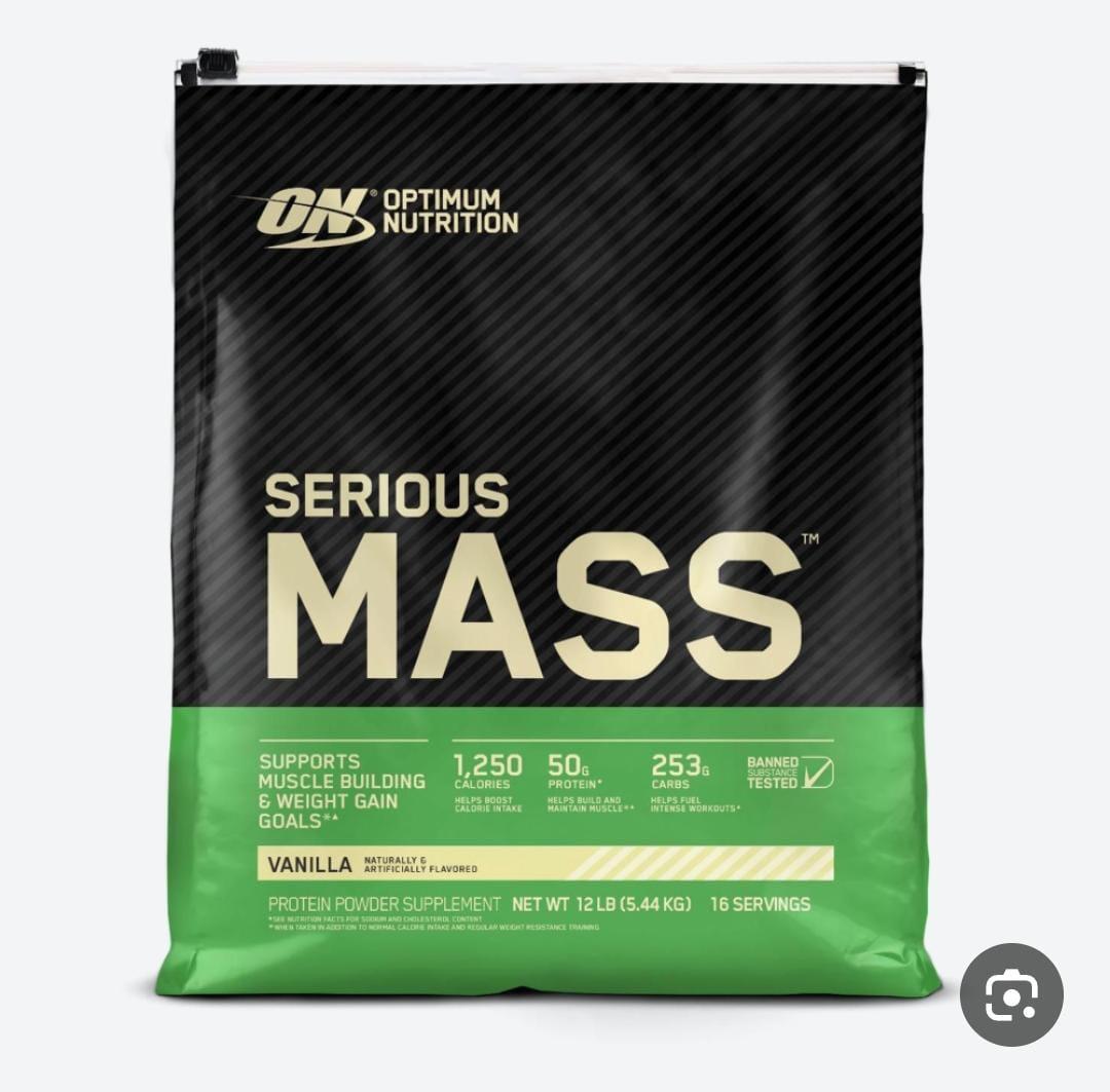 Optimum Nutrition Serious Mass Vanilla
