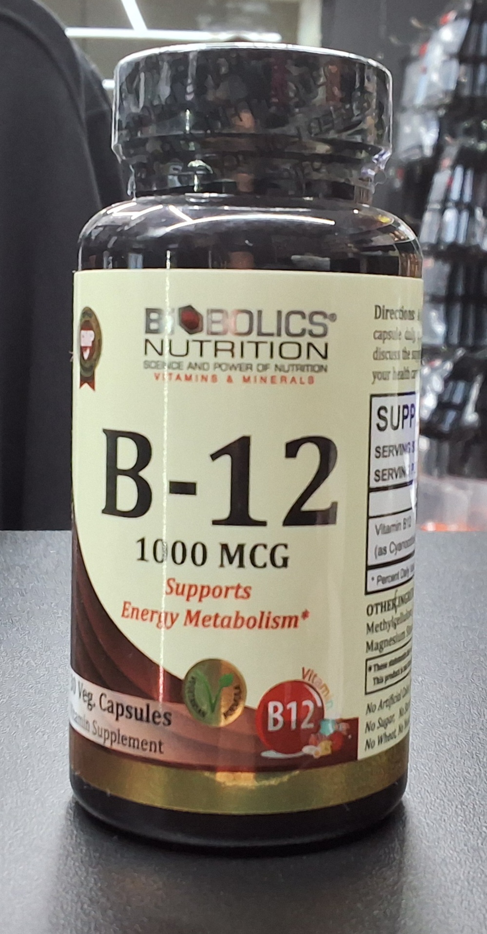 Biololics Nutrition B-12 1000 mcg