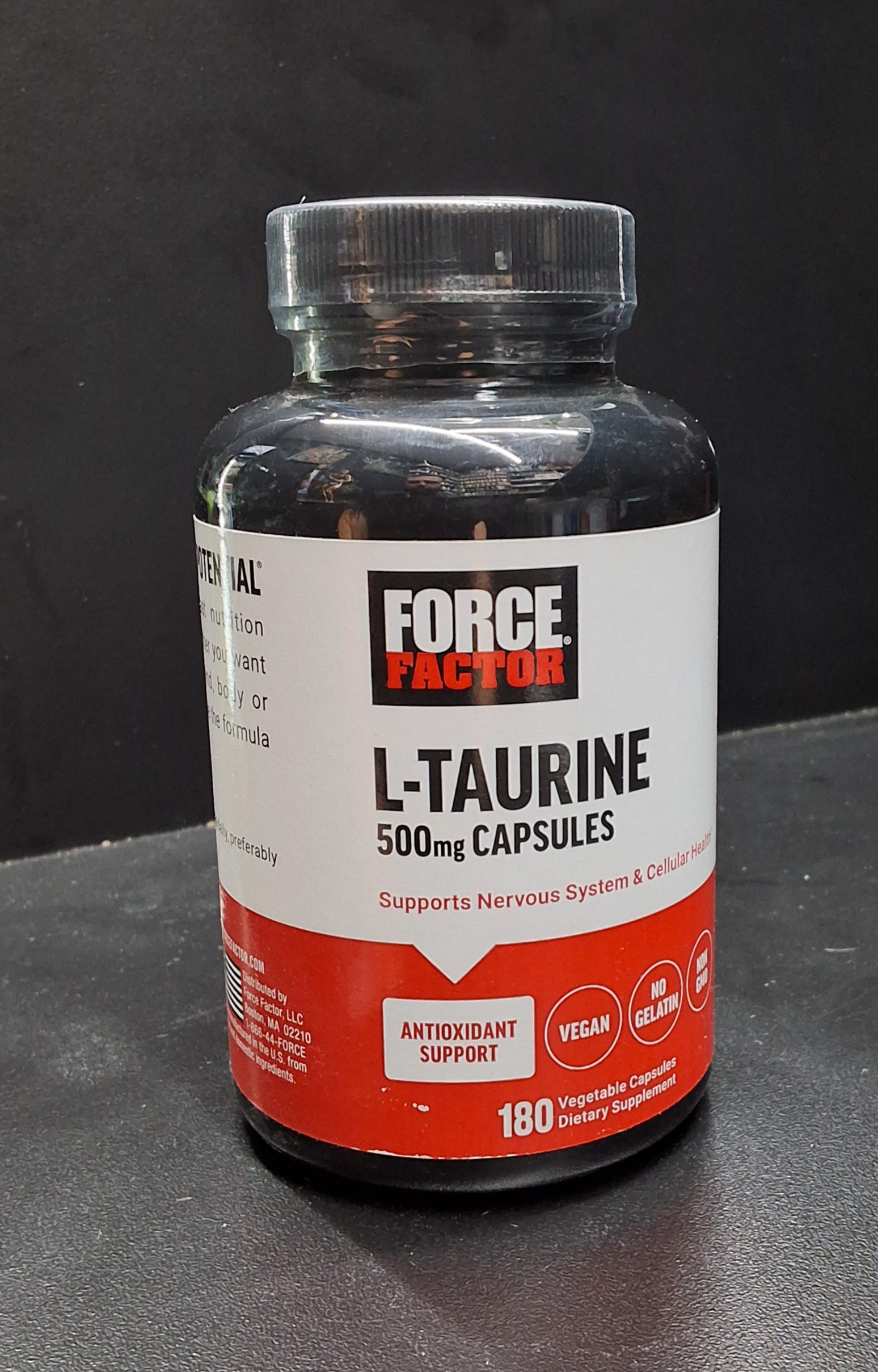 L-Taurine 500mg Capsules