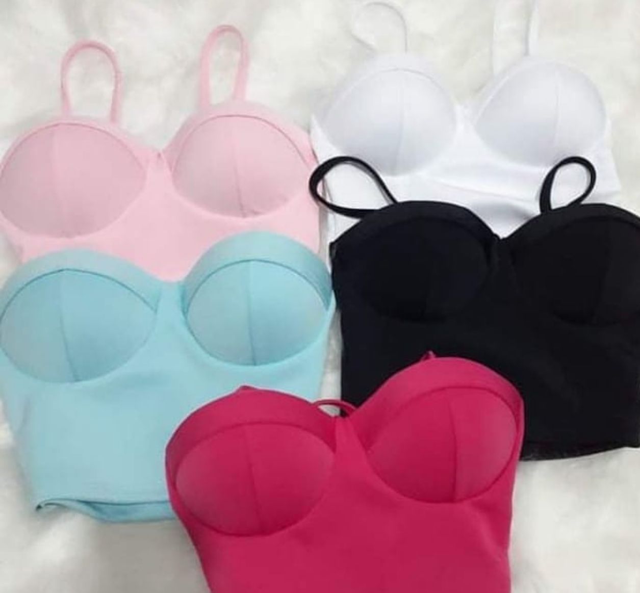 Cropped top feminino