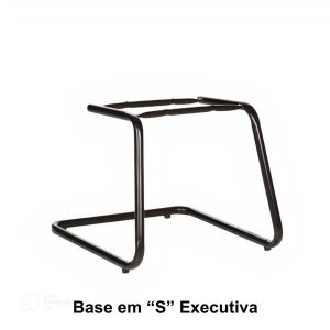 Base em ''S'' EXECUTIVA preta - PMD - 42209