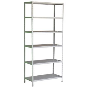 Estante de Aco com 06 Bandejas 58 cm (22/18) - 1,98×0,92×0,58m - W3 - 16041