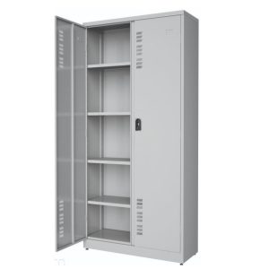 Armario de Aco POP c/ Portas - PA 90 # 26 - CHAPA LEVE - 1,98×0,90×0,40m - W3 - CZ/CZ - 17004