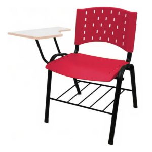 Carteira Universitaria Plastica - Plastico VERMELHO 32009