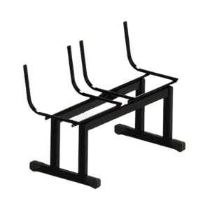 Estrutura da Longarina de 02 Lugares PLASTICA - Preta - 38039