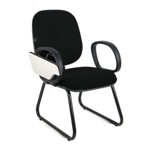 Carteira Universitaria Diretor Escamoteavel - Cor Preta - 32007