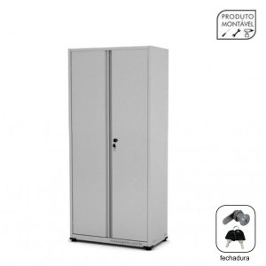 Armario de Aco PA-75 - 1,62×0,75×0,40m - CHAPA # 26 - CZ/CZ - PANDIN - 12001 .