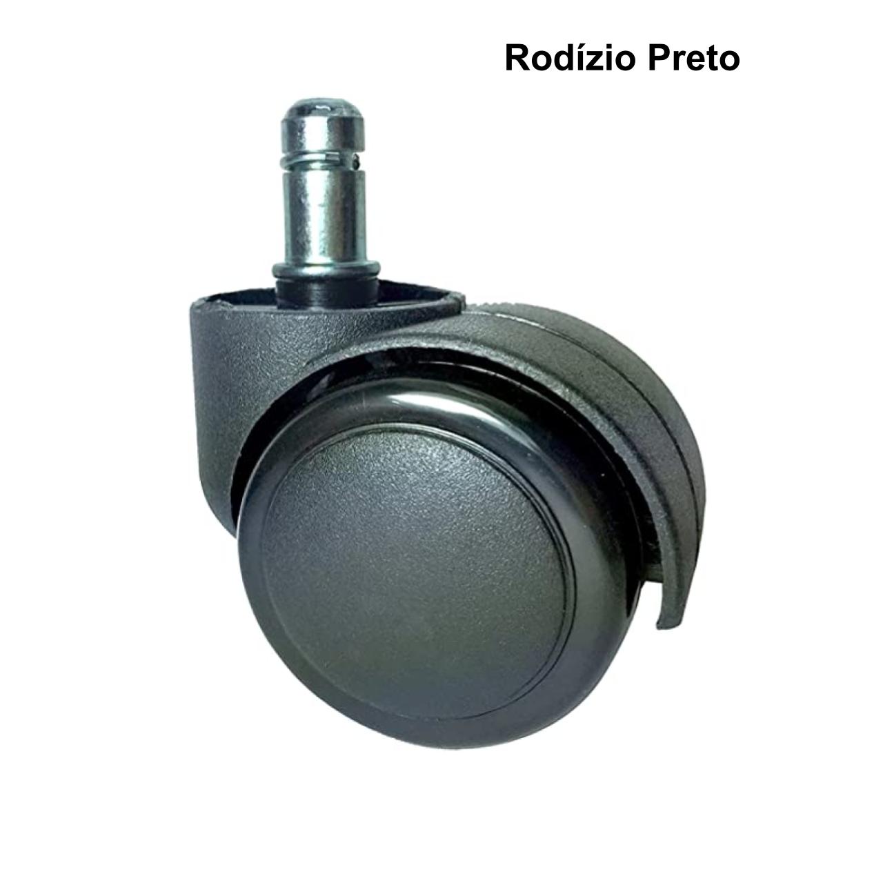 Rodizios para Cadeira - Preto - 87704
