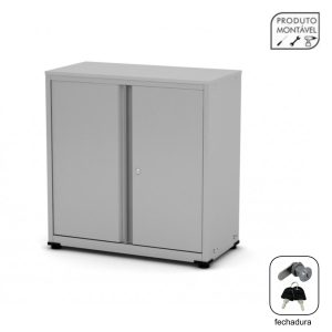 Armario de Aco PA-100 - 0,84×0,80×0,40m - CHAPA 26/24 - CZ/CZ - PANDIN - 12008 .