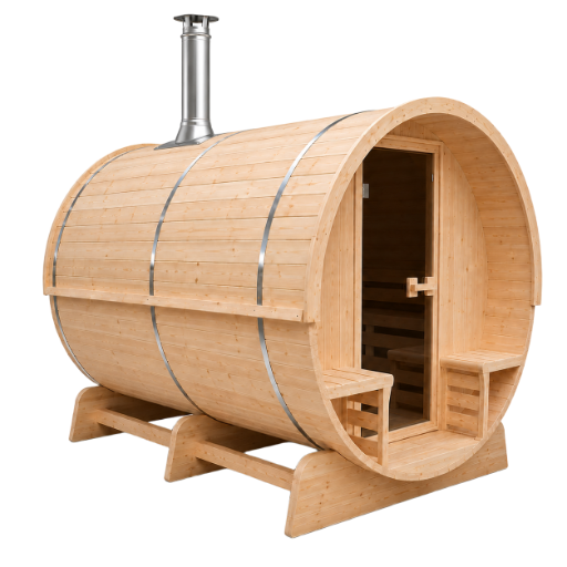 Barrelsauna Red Cedar 190* x 230cm
