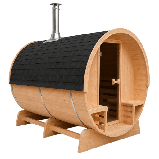 Barrelsauna Red Cedar 190* x 230cm