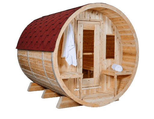 Houten Barrelsauna 