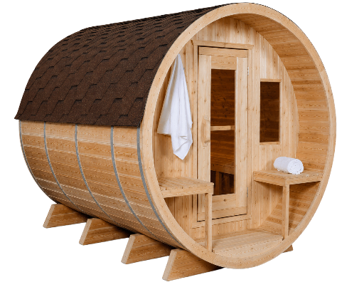Barrelsauna Red Cedar 190* x 270cm