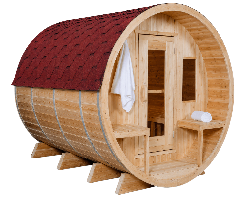 Barrelsauna Red Cedar 190* x 270cm