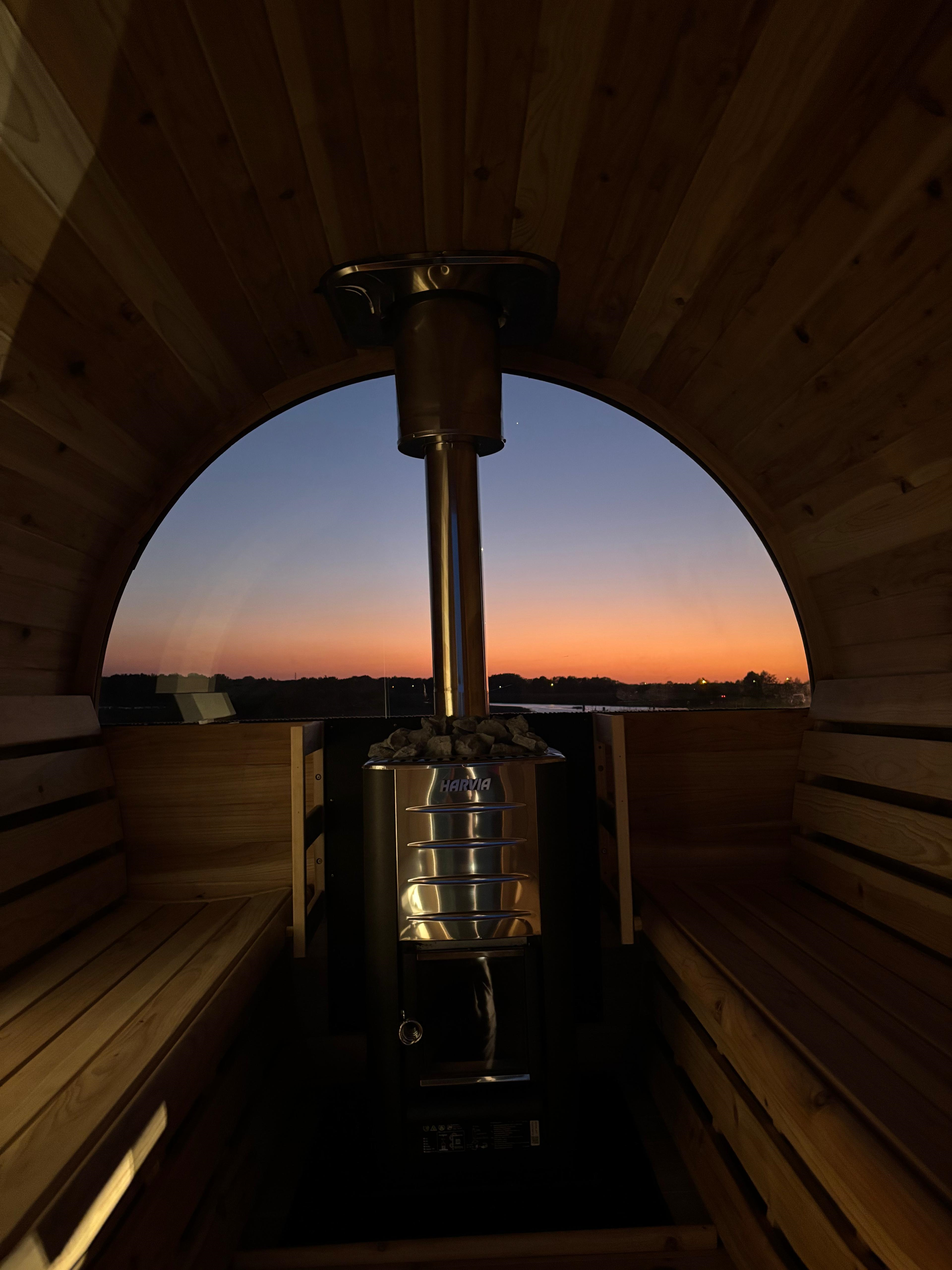 Houtgestookte Sauna Kachel