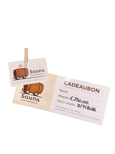 Cadeaubon SaunaOnWheels