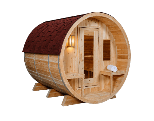 Barrelsauna Red Cedar 190* x 210cm