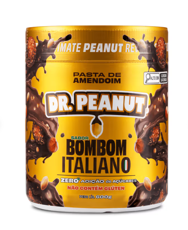 Pasta de amendoim sabor Bombom Italiano 600g
