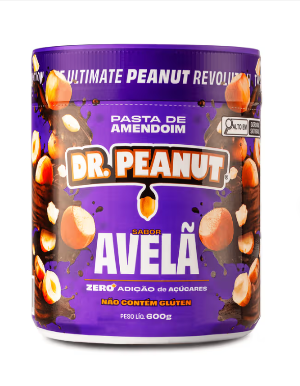 Pasta de amendoim sabor Avelã 600g