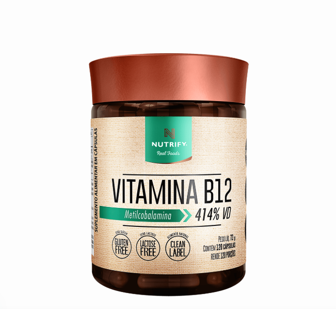 Vitamina B12 nutrify 120 Caps