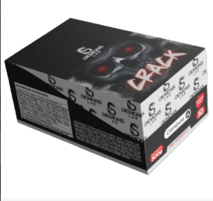 Pre Treino Crack Sache Display 30un Tutti Fruit - Demons Lab