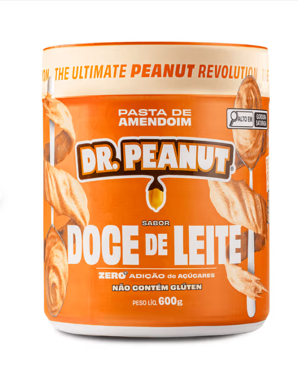 Pasta de amendoim sabor Doce de Leite 600g
