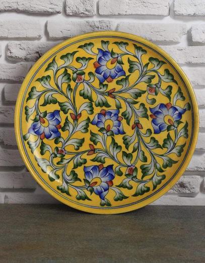 Hand-painted Ceramic Plate