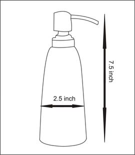 Hand-painted Ceramic Soap Dispenser