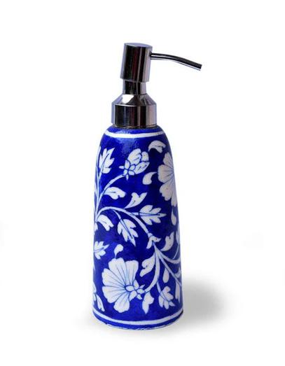 Hand-painted Ceramic Soap Dispenser
