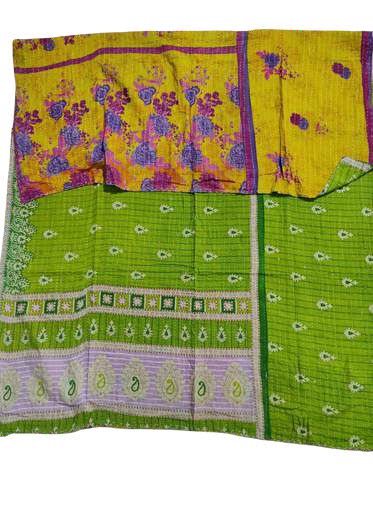 Barmer Vintage Kantha Throw