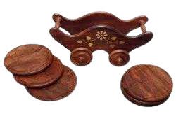 Wooden Coaster Set