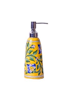 Hand-painted Ceramic Soap Dispenser
