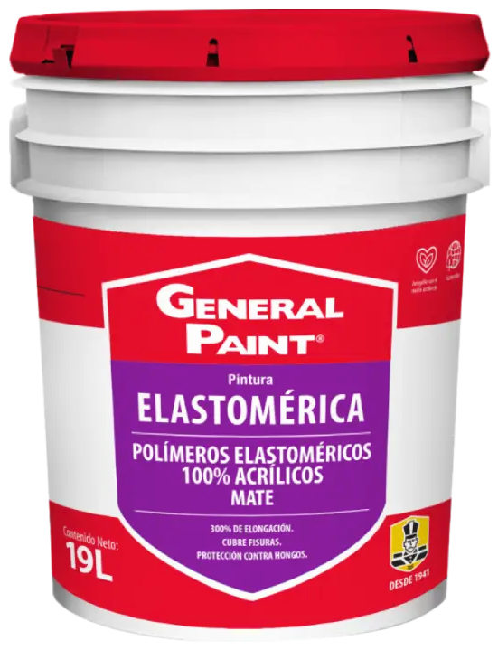CECJP07 Pintura Elastomérica 300% Elongación 19L