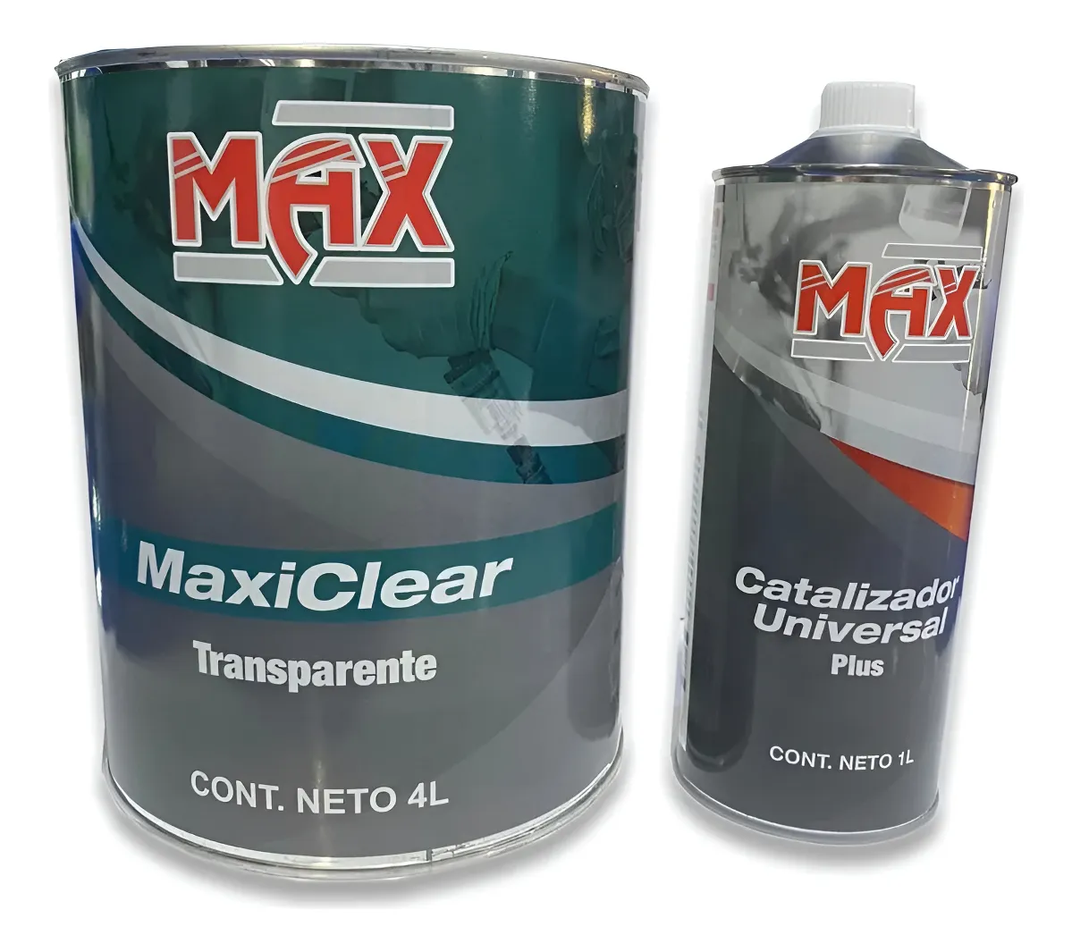Kit 1 Lt. MaxiClear Transparente + Catalizador Universal