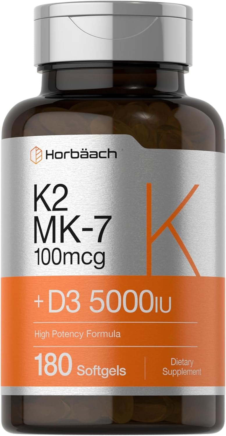 Vitamina K2 MK-7 + D3 5000 IU