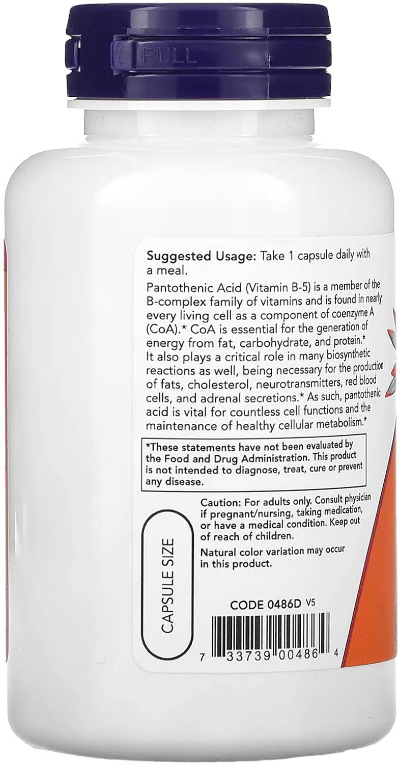 Ácido Pantoténico Vitamina B-5