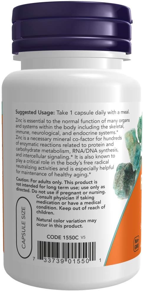 Zinc Picolinate 50mg 60Veg Cáps