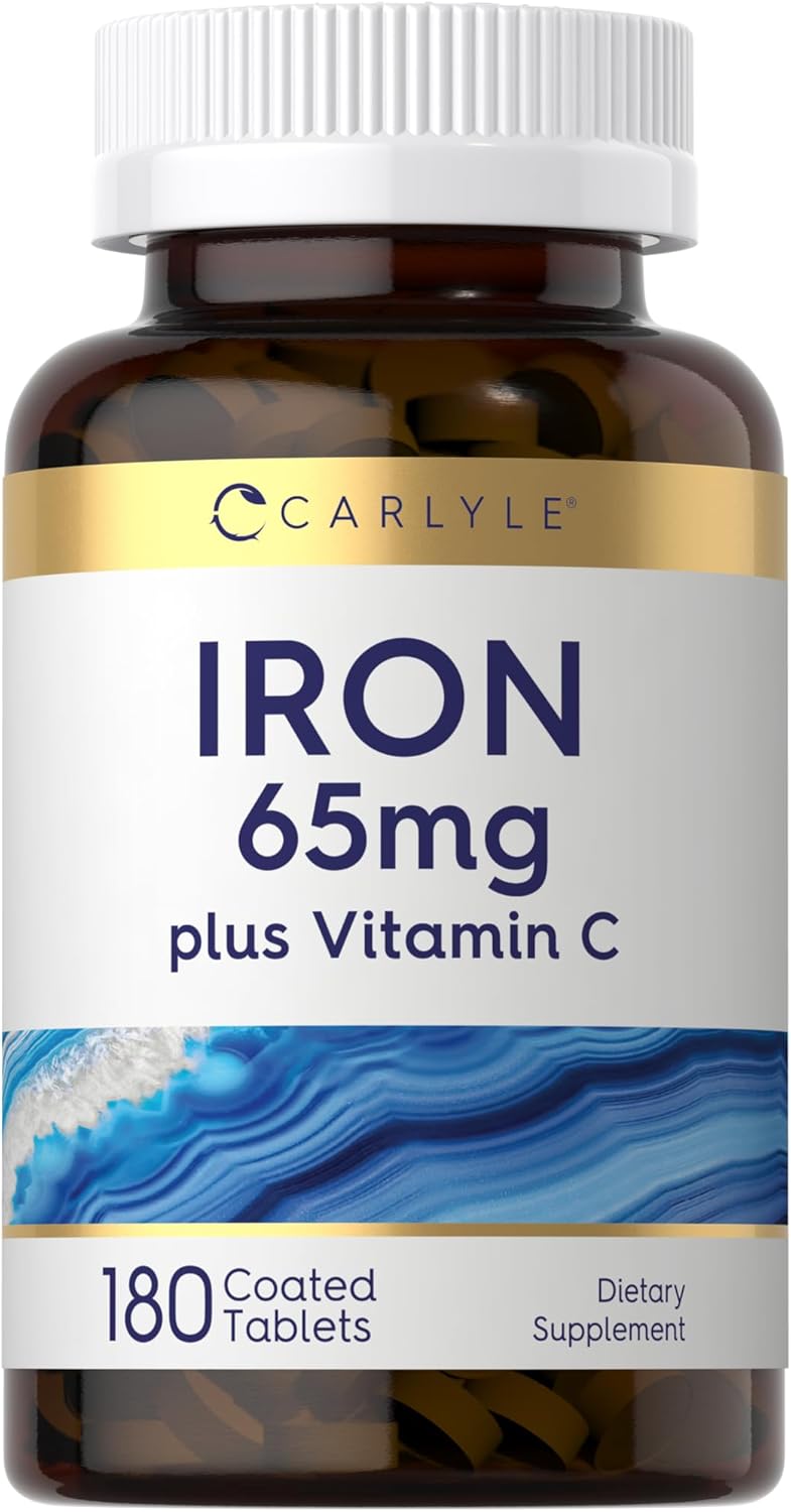 Iron Hierro 65mg + vitamina C