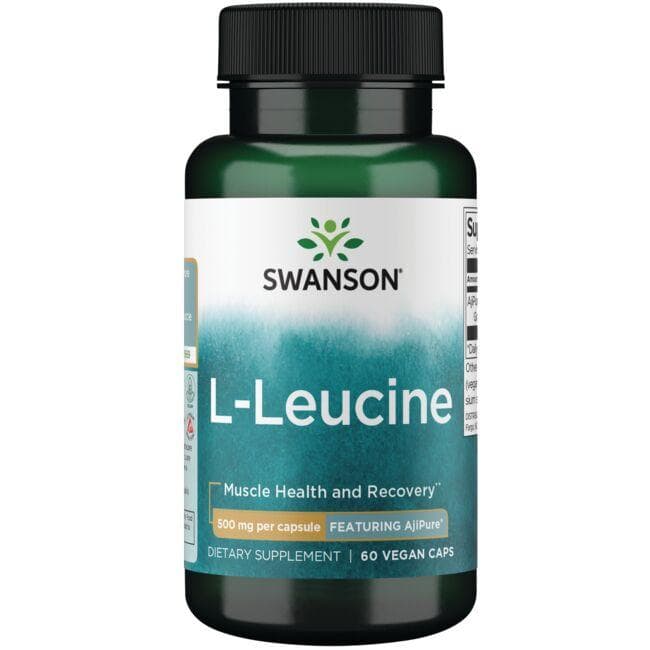 L-Leucina 500mg 60veg Capsulas