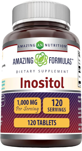 Inositol 1000mg 120 tabletas