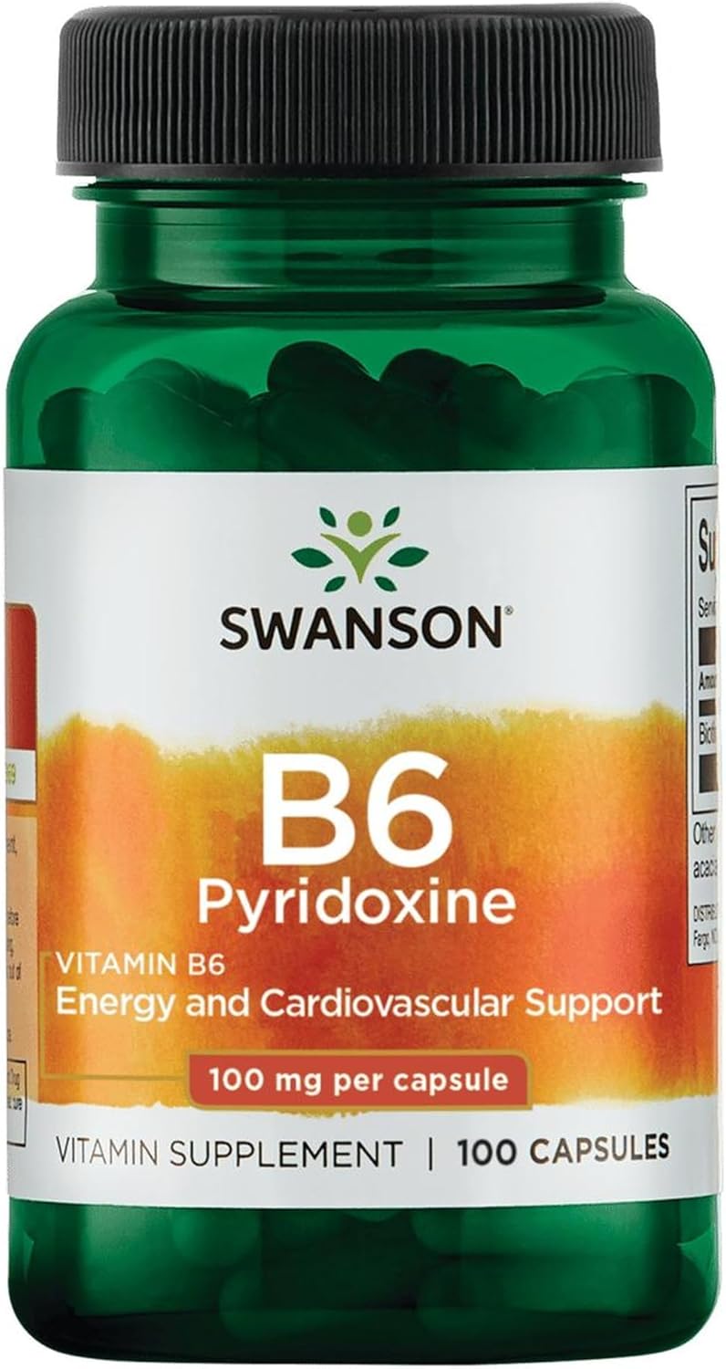 Vitamina B6 Piridoxina 100mg 