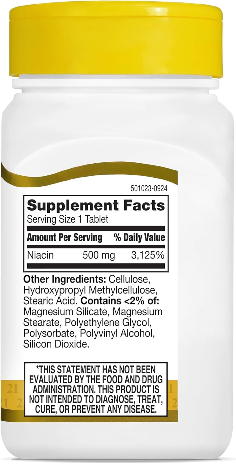 Niacina 500mg Vitamina B3