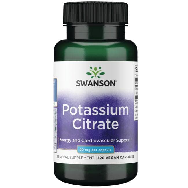 Citrato de potasio 99mg Swanson