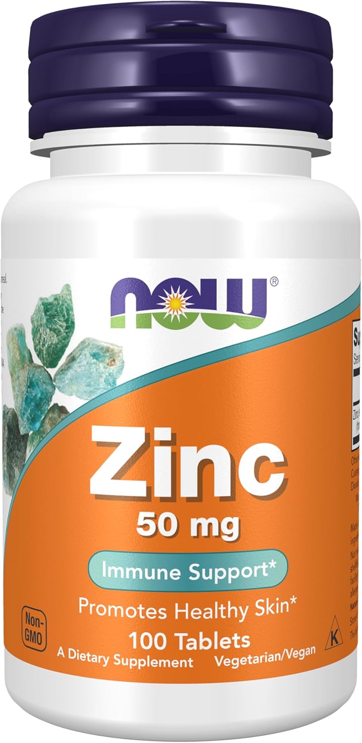 Zinc 50mg 100 veg tabletas