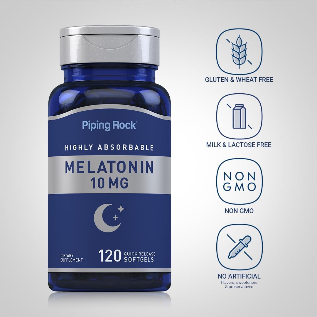 Melatonina 10 mg 120 Softgels