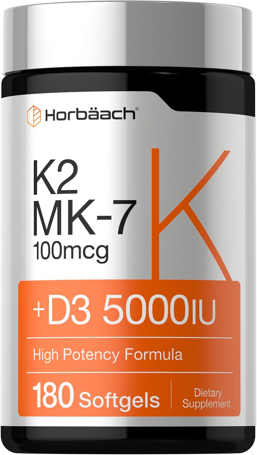 Vitamina K2 MK-7 + D3 5000 IU