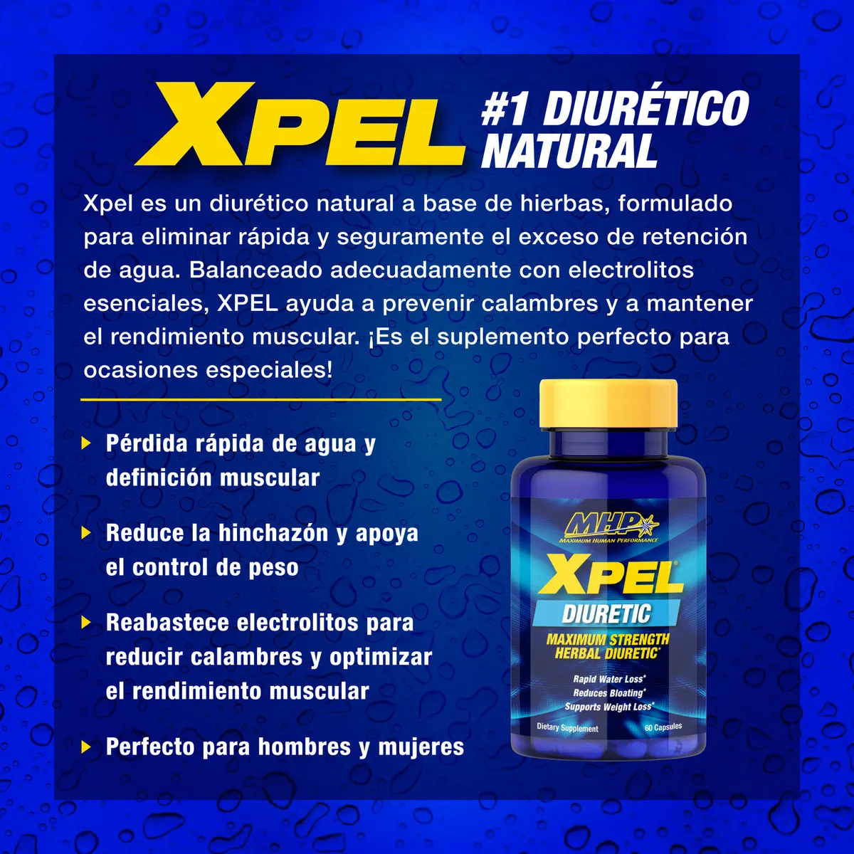 Mhp Xpel Máxima Fuerza Diurético
