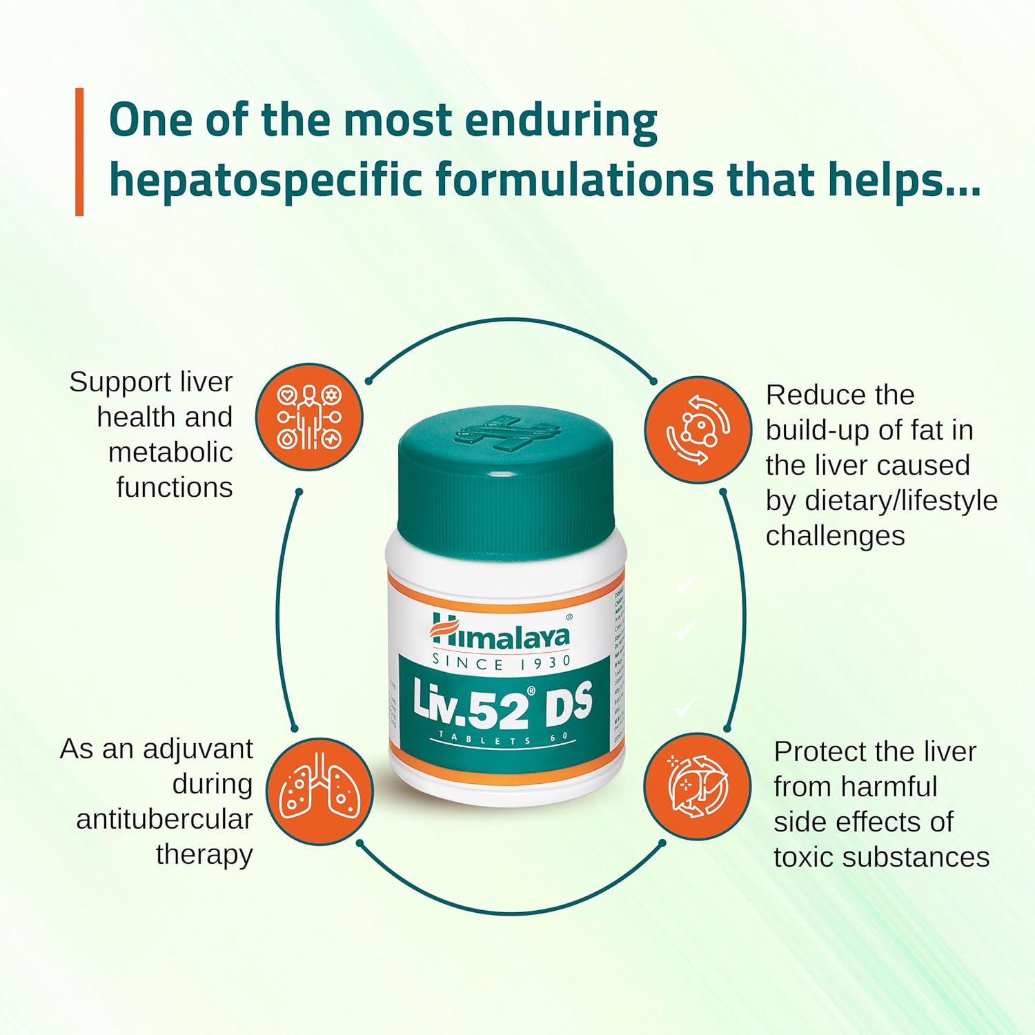 Himalaya Liv52 DS (Doble Potencia)