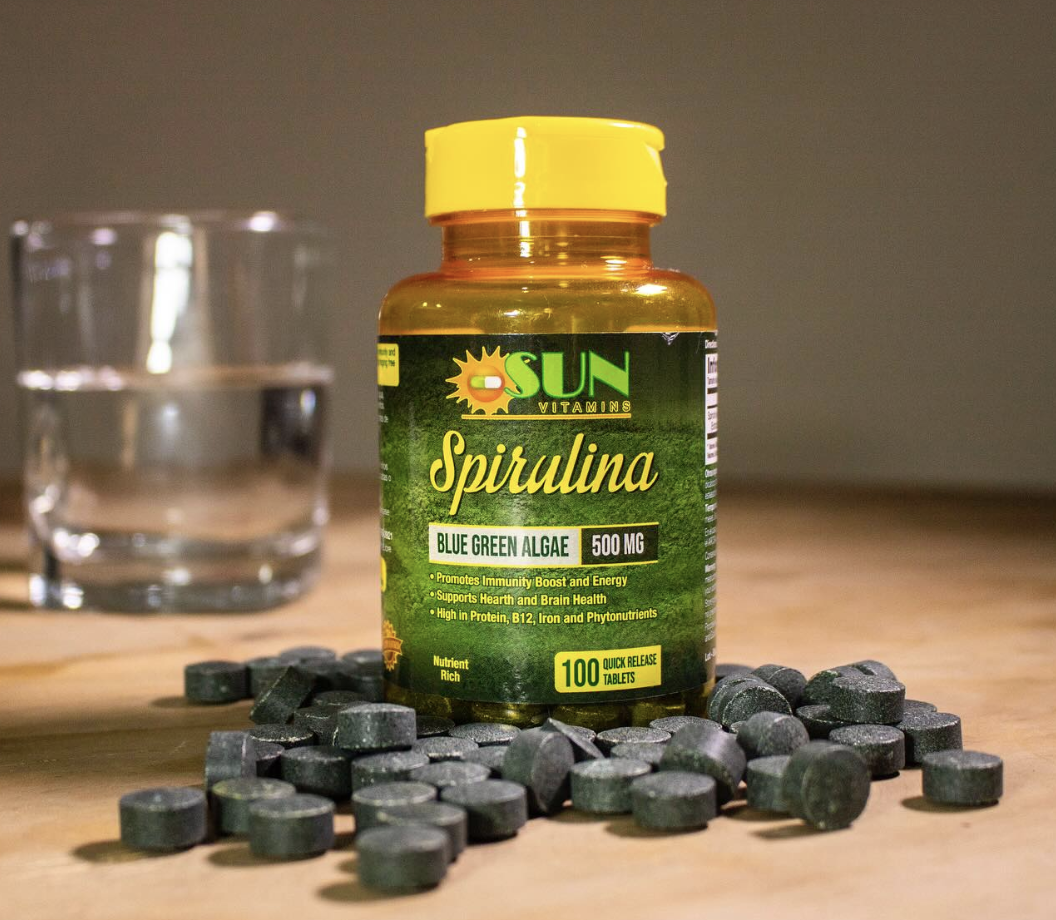 Spirulina Sun Vitamins 100tabletas